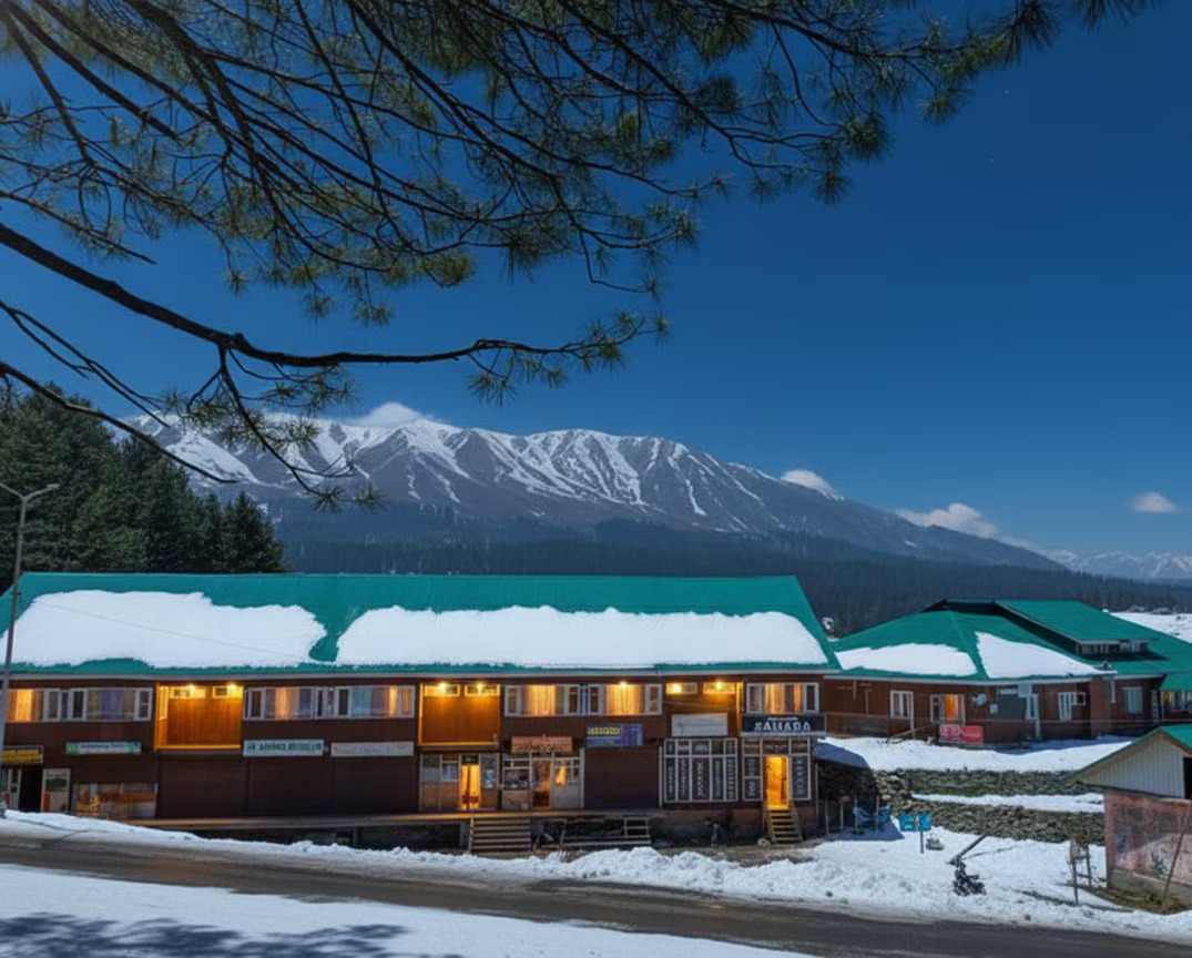 Hotel Sahara Resort exterior in Gulmarg